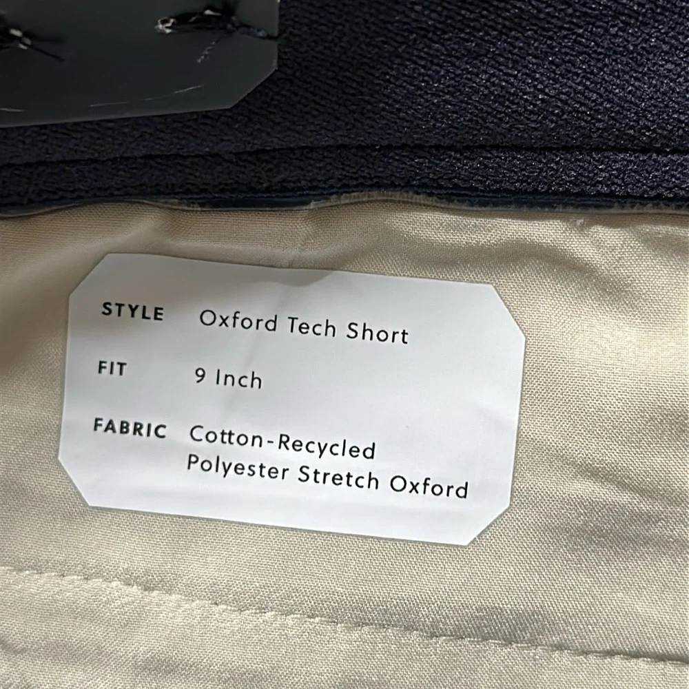 J.Crew 9” Oxford Tech Short in Green White Oxford